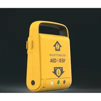 Εξωτερικός Αυτόματος Φορητός Απινιδωτής AED “i3” με αυτοκόλλητα ηλεκτρόδια ενηλίκων και παίδων για αντιμετώπιση αιφνίδιας καρδιακής ανακοπής.